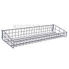 Кошик в рейку опору 1200х300х(75/125)мм білий, фото 9