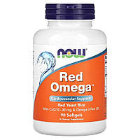 Жирные кислоты NOW Red Omega, 90 капсул