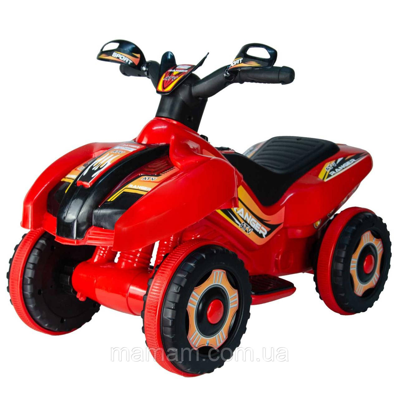 Дитячий квадроцикл на акумуляторі UJ toys Ranger 6V Red, фото 1