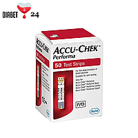 Тест-смужки Акку-Чек Перформа (Accu-Chek Performa) 50 шт.