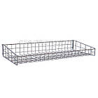 Кошик в рейку опору 1200х400х(75/125)мм білий., фото 9