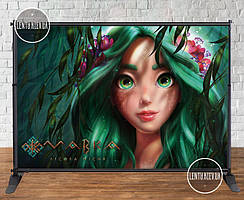 Банер "Мавкa. Лісова пісня" 3х2м на День народження - Фотозона (вініловий) -