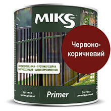 Грунт антикорозійний Miks color Червоно-коричневий 0,9 кг