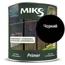 Грунт антикорозійний Miks color Чорний 0,9 кг