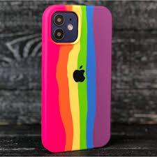 Накладка Rainbow Silicone Case IPhone 11 2019 6,1" (5) 26332 Китай