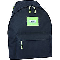 Вместительный черный рюкзак Bagland Stylish универсальный текстильный 24 л 1300 (0051866)