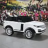 Дитячий електромобіль на акумуляторі Джип Range Rover M 4175 з пультом р/у для дітей 3-8 років білий, фото 3