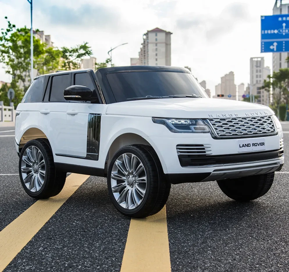 Дитячий електромобіль на акумуляторі Джип Range Rover M 4175 з пультом р/у для дітей 3-8 років білий