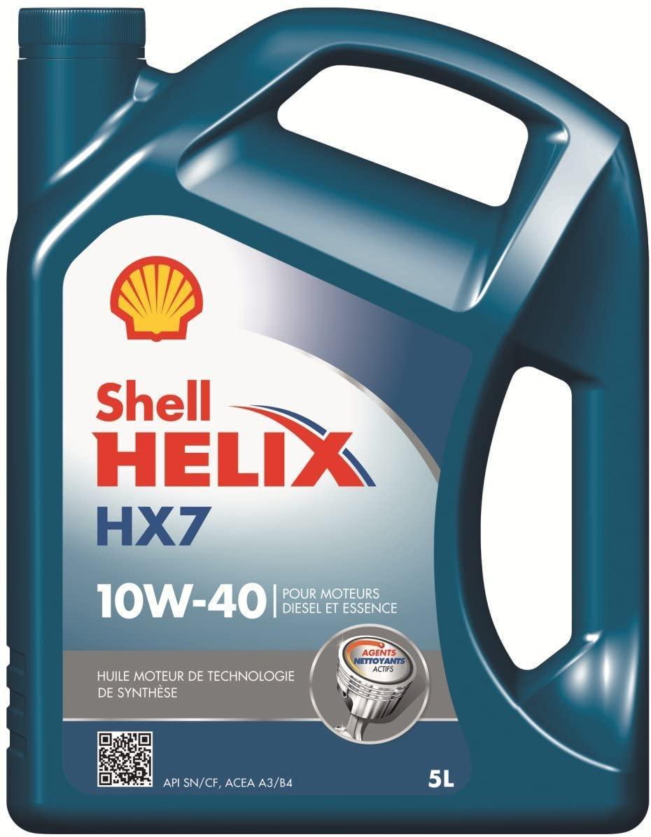 Моторна олива Shell Helix HX7 10w40 5л SN/CF A3/B4