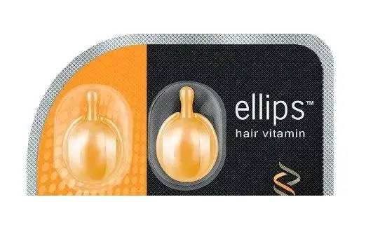 Вітаміни для волос Ellips Smooth&Silky 2*1, фото 1
