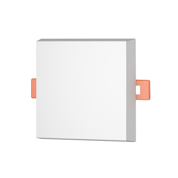 Світильник світлодіодний AVT врізний квадратний 12w 100/20 мм