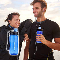 Фляга Naturehike Sport bottle 0.5 л NH61A060-B Blue, фото 5