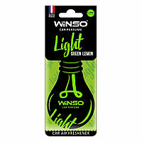 Ароматизатор карточка Light Green Lemon Winso (50) 532980