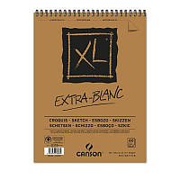 Альбом для графики Canson XL Extra White, А5, 60 листов, 90 г/м2, на пружине, , (C200001869)