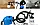Фарборозпилювач професійний Paint Zoom, фарбопульт електричний, розпилювач фарби NBM, фото 5