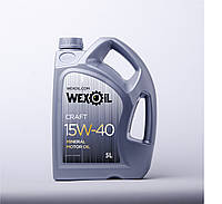 Моторное масло WEXOIL Craft 15w40 5л API SG/CD