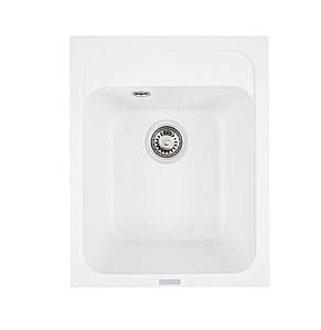 Гранітна мийка RUBY 4050 white
