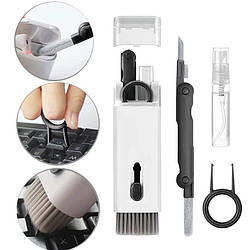 Багатофункціональний набір для чищення смартфонів, навушників, клавіатури, гаджетів 7в1