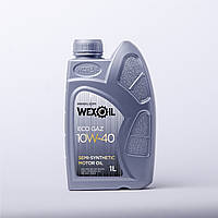 Моторное масло WEXOIL Eco gaz 10w40 1л API SM/CF