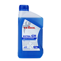 Антифриз TEMOL Antifreeze Extra G11 Blue 1л