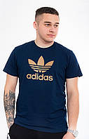 Чоловіча футболка Adidas синій+к