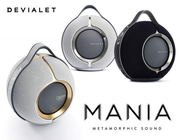 値下げ中 美品 DEVIALET MANIA DeepBlack Devialet Mania - ポータブル ハイフィデリティ スピーカー