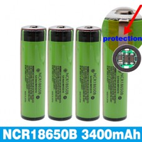 LiitoKala Li-ion NCR18650B 3.7V 3400mAh аккумулятор с защитой