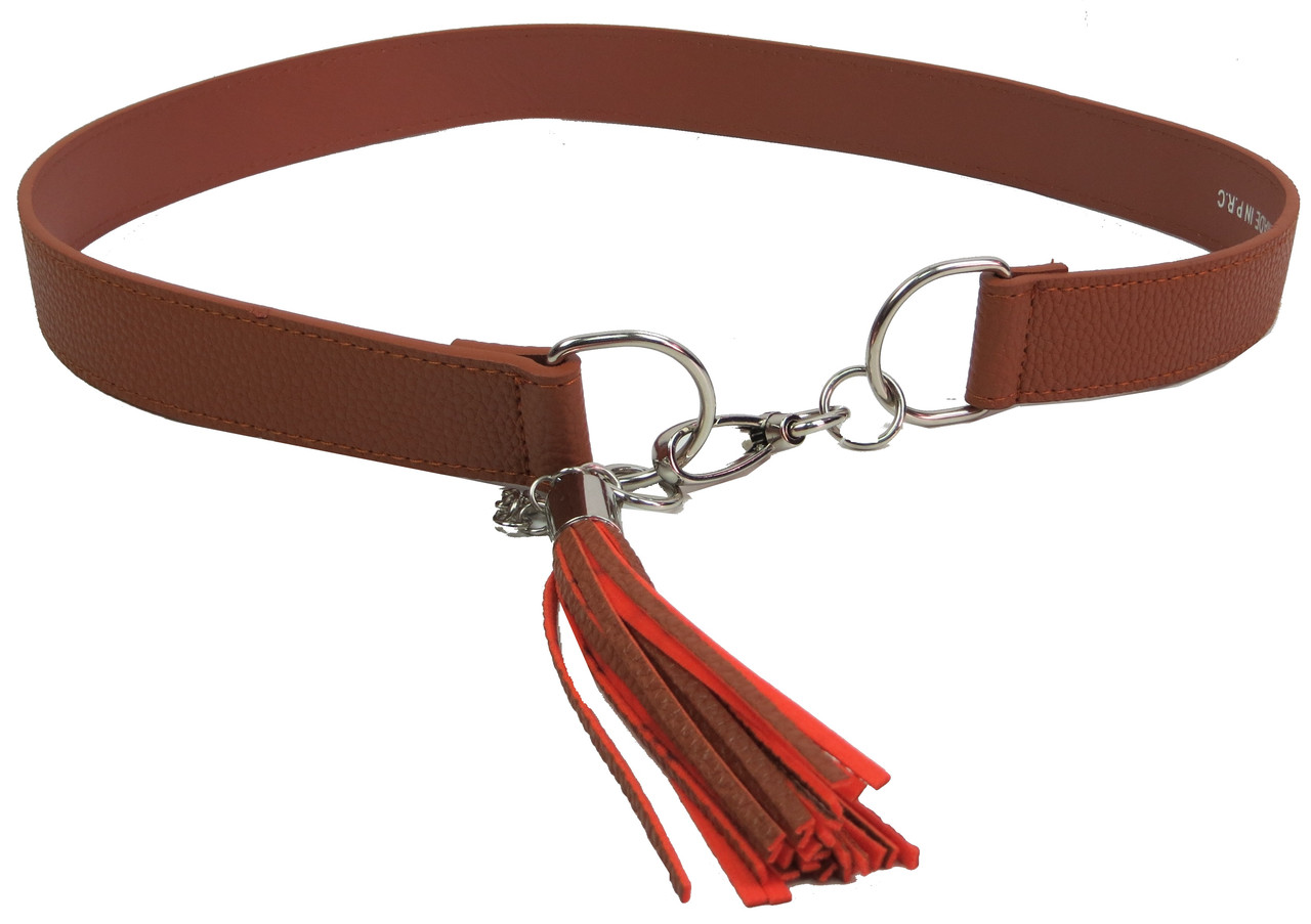 Жіночий ремінь Doca коричневий, фото 1