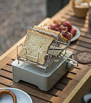 Плита газова портативна Naturehike Mini Cassette Stove CNH22CJ011 army green, фото 4