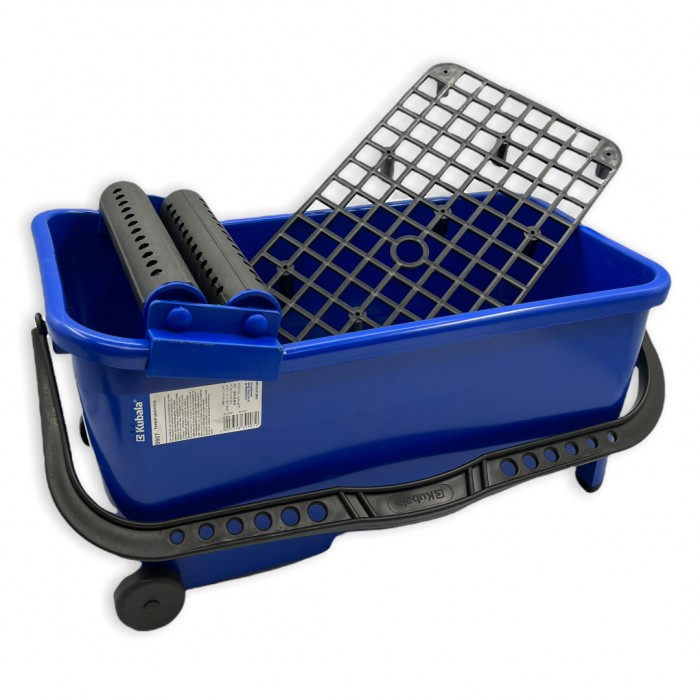 Комплект плиточника для оздоблення Kubala (відро плиточне 16л, решітка, колесики, подвійні ролики), фото 1