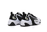 Кросівки Nike Zoom 2k Black/White, чорно-білі кросівки найк зум 2к, фото 7