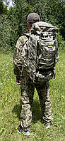 Рюкзак военный ЗСУ 100л (украинский пиксель) Тактический. Военный