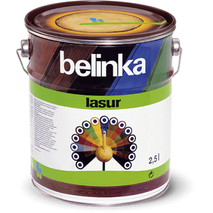 Фарба-блакит Belinka Lasur №11 біла 1л, фото 1