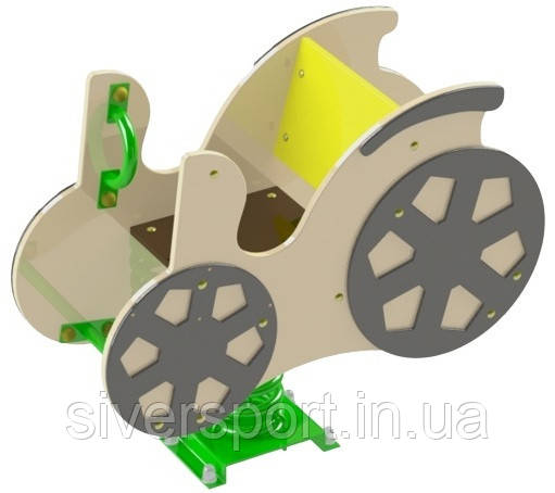 Гойдалка на пружині "Візок" SiverSport KID114, фото 1