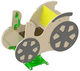 Гойдалка на пружині "Візок" SiverSport KID114