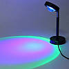 Лампа LED для селфи ефект сонця RGB + пульт (F-20) 23см, фото 2