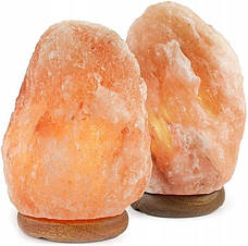 Соляна лампа Himalayan Salt 9304744 живлення від мережі 3 кг, фото 3