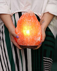 Соляна лампа Himalayan Salt 9304744 живлення від мережі 3 кг, фото 6