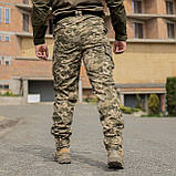 Штани тактичні 4 кишені Grifon Tactic піксель ріп-стоп (вафелька), фото 6