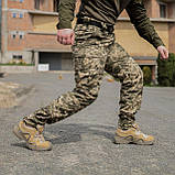 Штани тактичні 4 кишені Grifon Tactic піксель ріп-стоп (вафелька), фото 9