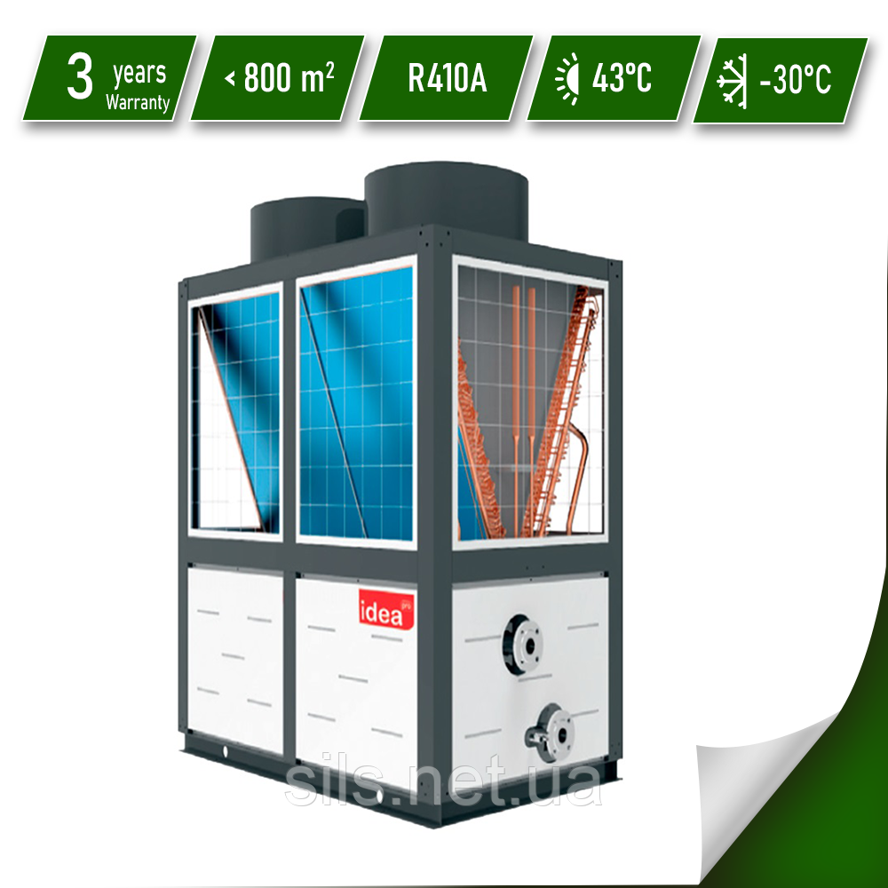 IDEA Pro ISW-80H-SA0N1 тепловий насос - моноблок - для ОПАЛЕННЯ (без ГВП)