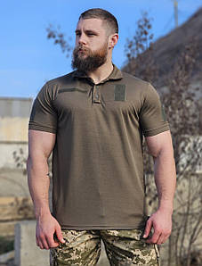 Поло CoolMax колір олива