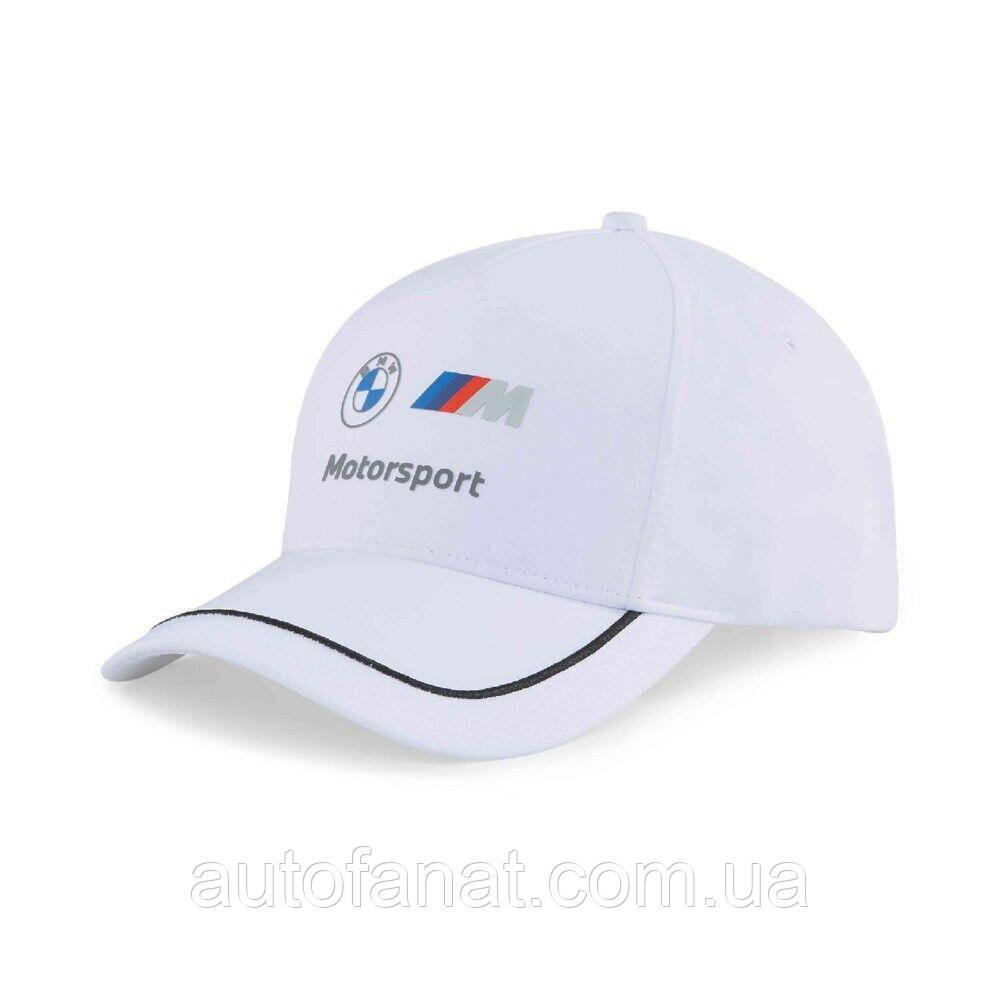 Бейсболка BMW Motorsport Cap Heritage оригінальна біла (80162445950)