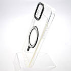 Чохол накладка з MagSafe Colored Ring Case для Apple iPhone 12 Pro Max Black, фото 3