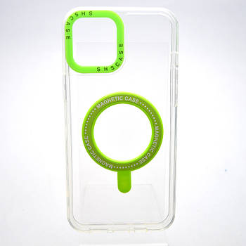 Чохол накладка з MagSafe Colored Ring Case для Apple iPhone 12 Pro Max Green