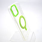 Чохол накладка з MagSafe Colored Ring Case для Apple iPhone 12 Pro Max Green, фото 2
