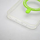 Чохол накладка з MagSafe Colored Ring Case для Apple iPhone 12 Pro Max Green, фото 4