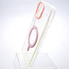 Чохол накладка з MagSafe Colored Ring Case для Apple iPhone 12 Pro Max Pink, фото 3