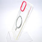 Чохол накладка з MagSafe Colored Ring Case для Apple iPhone 12 Pro Max Barbie Pink, фото 3
