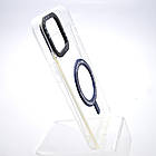 Чохол накладка з MagSafe Colored Ring Case для Apple iPhone 12 Pro Max Midnight Blue, фото 2